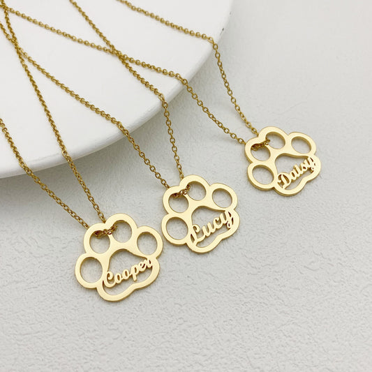 Pawprint Necklace