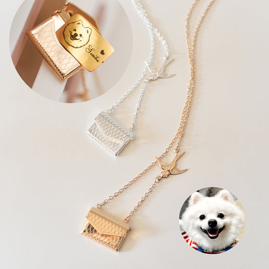 Pet Envelope necklaces